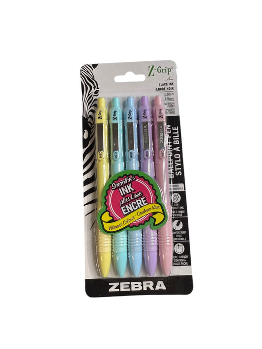 Z-Grip - Pastels - BallPoint - 1.0 mm - Black Ink
