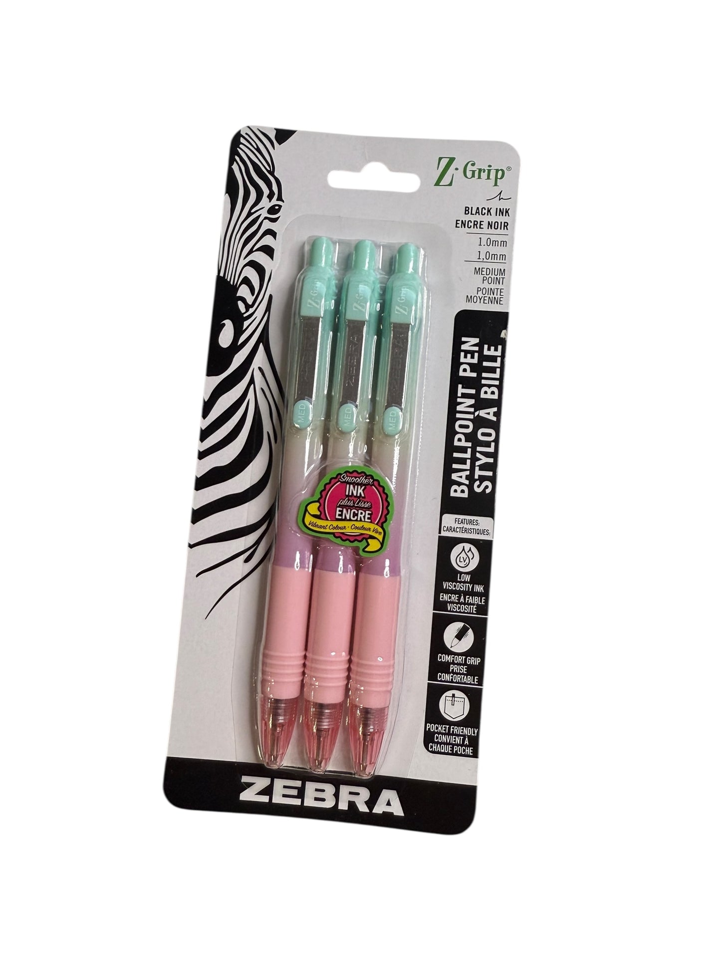 Z-Grip - Smooth - BallPoint - 1.0 mm - Black Ink (