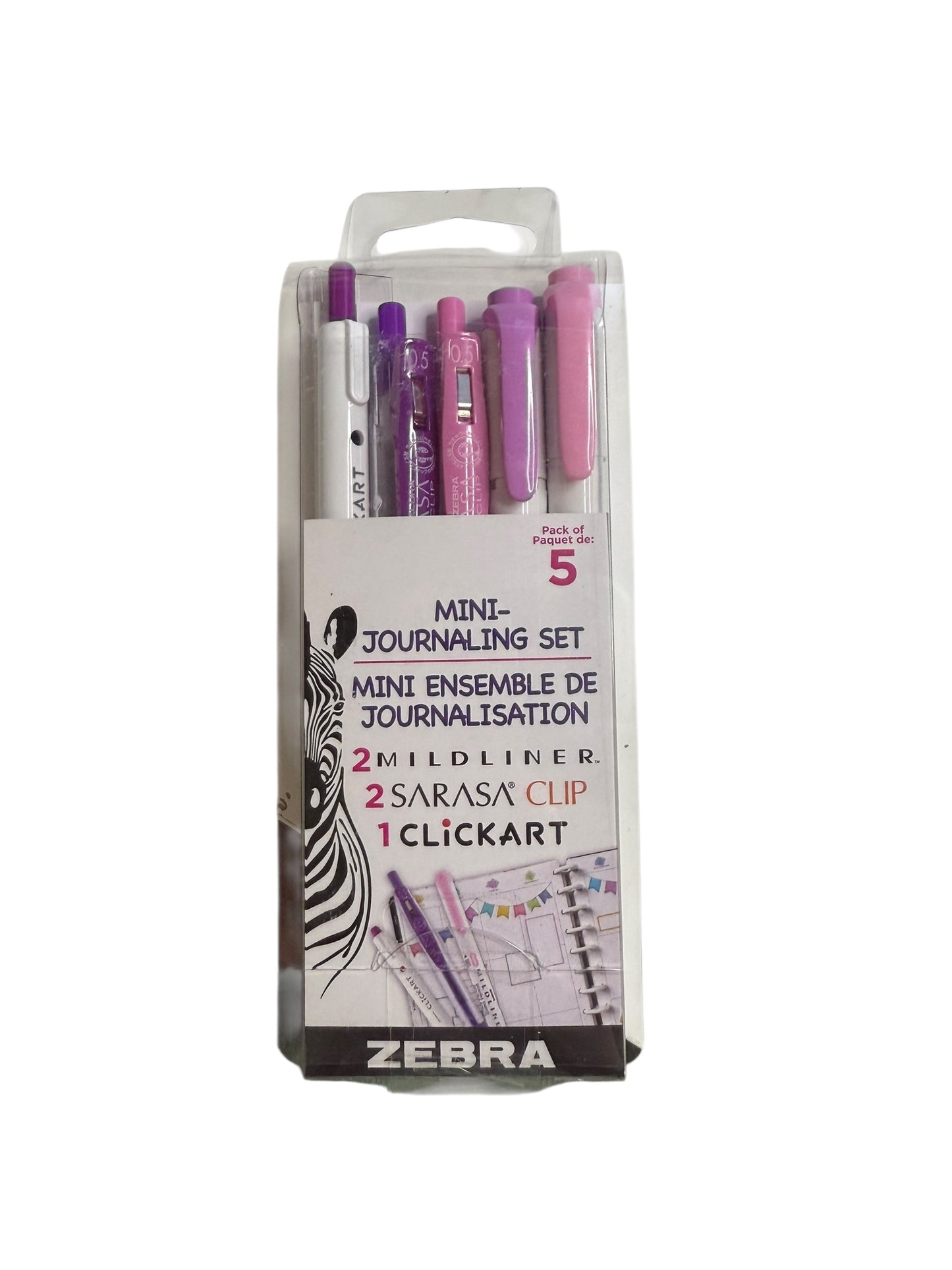 Mini Journaling Set - Purple & Pink