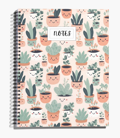 Carnet de notes Pot de fleurs