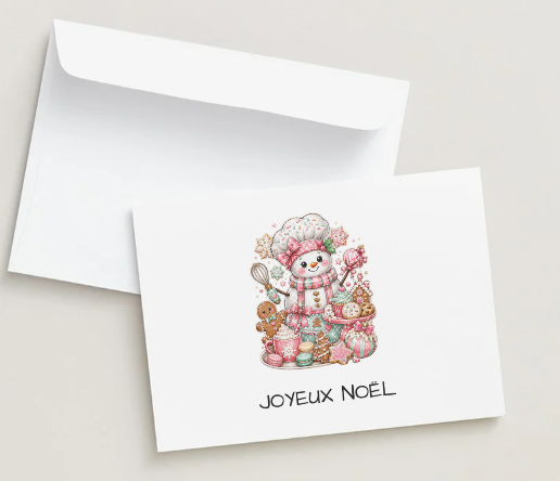 Snowstorm Holiday - Holiday Wishes Greeting Card 🎄 | Envelope Included