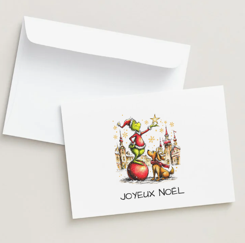 Grumpy Holiday- Holiday Wishes Greeting Card 🎄 | Envelope Included