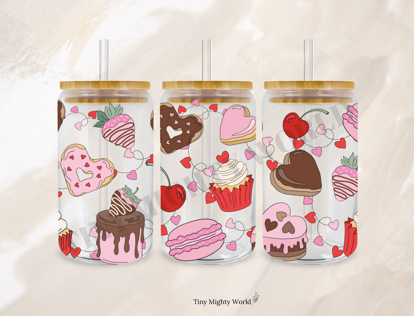 UVDTF TRANSFER CUP WRAP - RTS - Cupcakes Lover