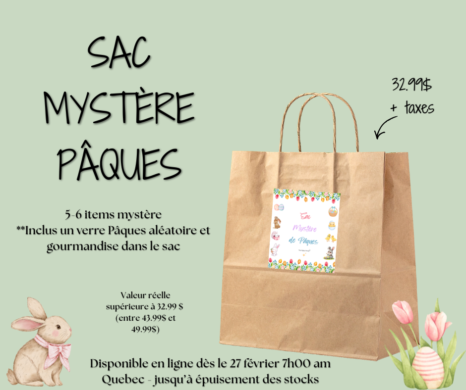 SAC MYSTÈRE THÉMATIQUE PÂQUES