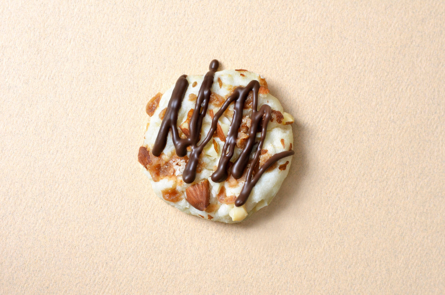 Biscuits au caramel et aux amandes