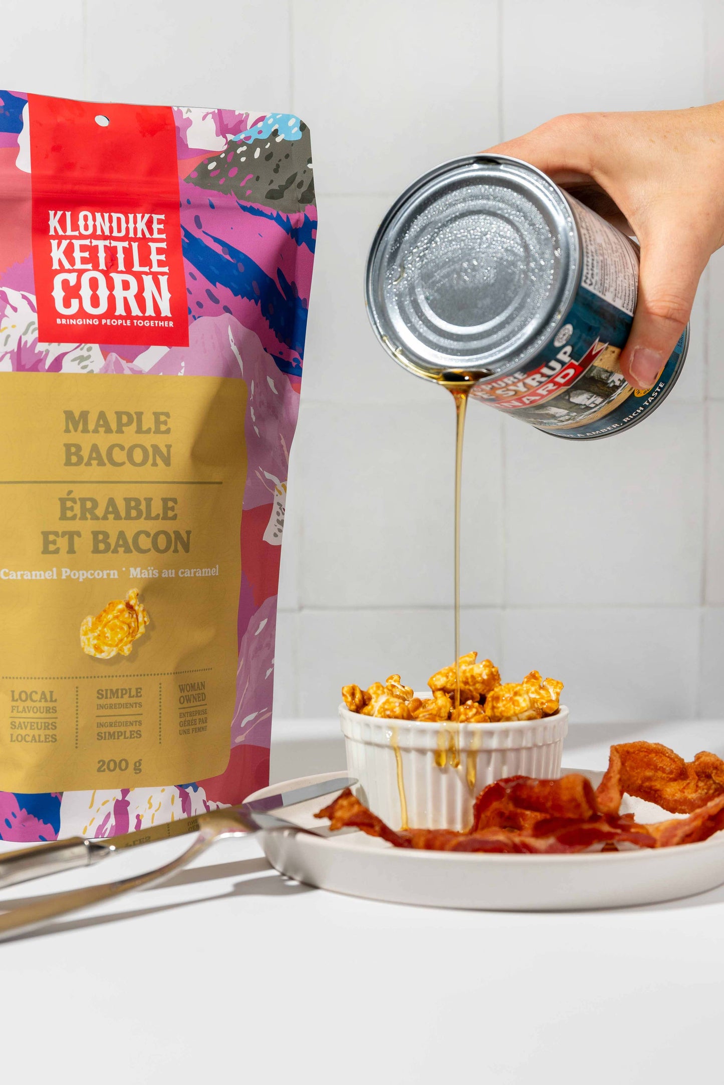 Maple Bacon Caramel Corn