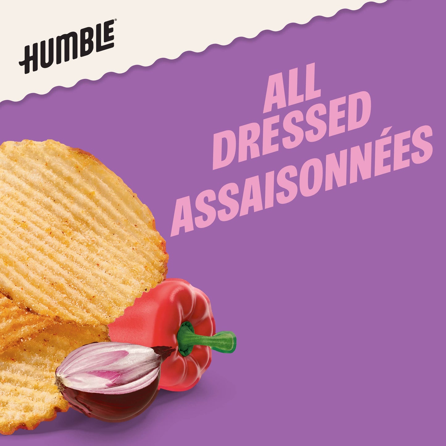 Chips de pommes de terre biologiques Rumbles All Dressed 135 g