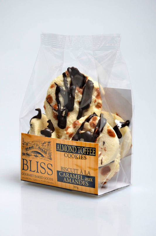 Biscuits au caramel et aux amandes