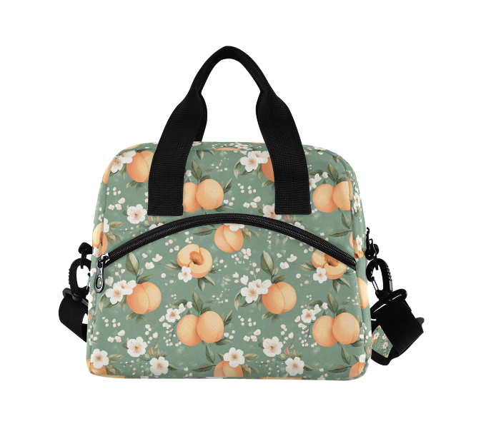 XL Insulated Lunch Bag | Peach Blossom | 15L Thermal Cooler Tote