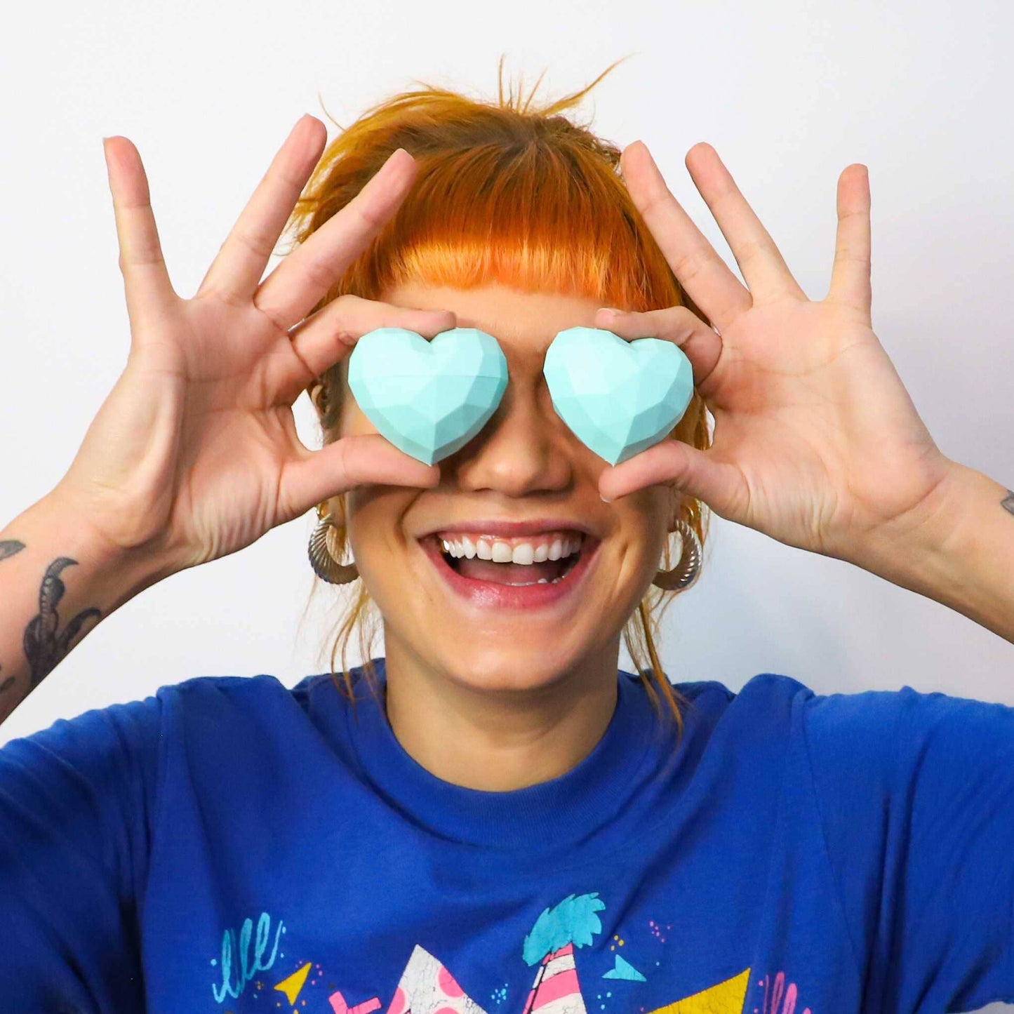 Baume à lèvres Teal Heart 100 % naturel