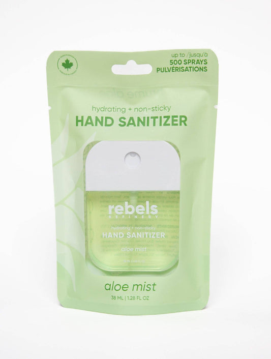 Désinfectant pour les mains format poche Aloe Mist