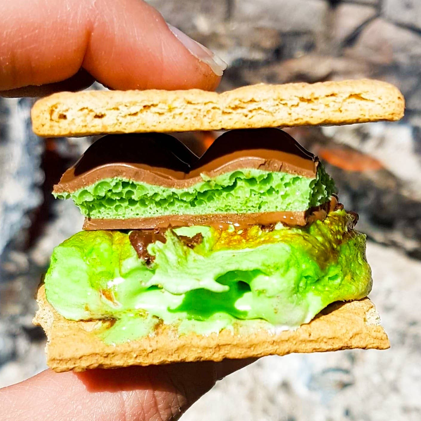 Guimauves à la menthe
