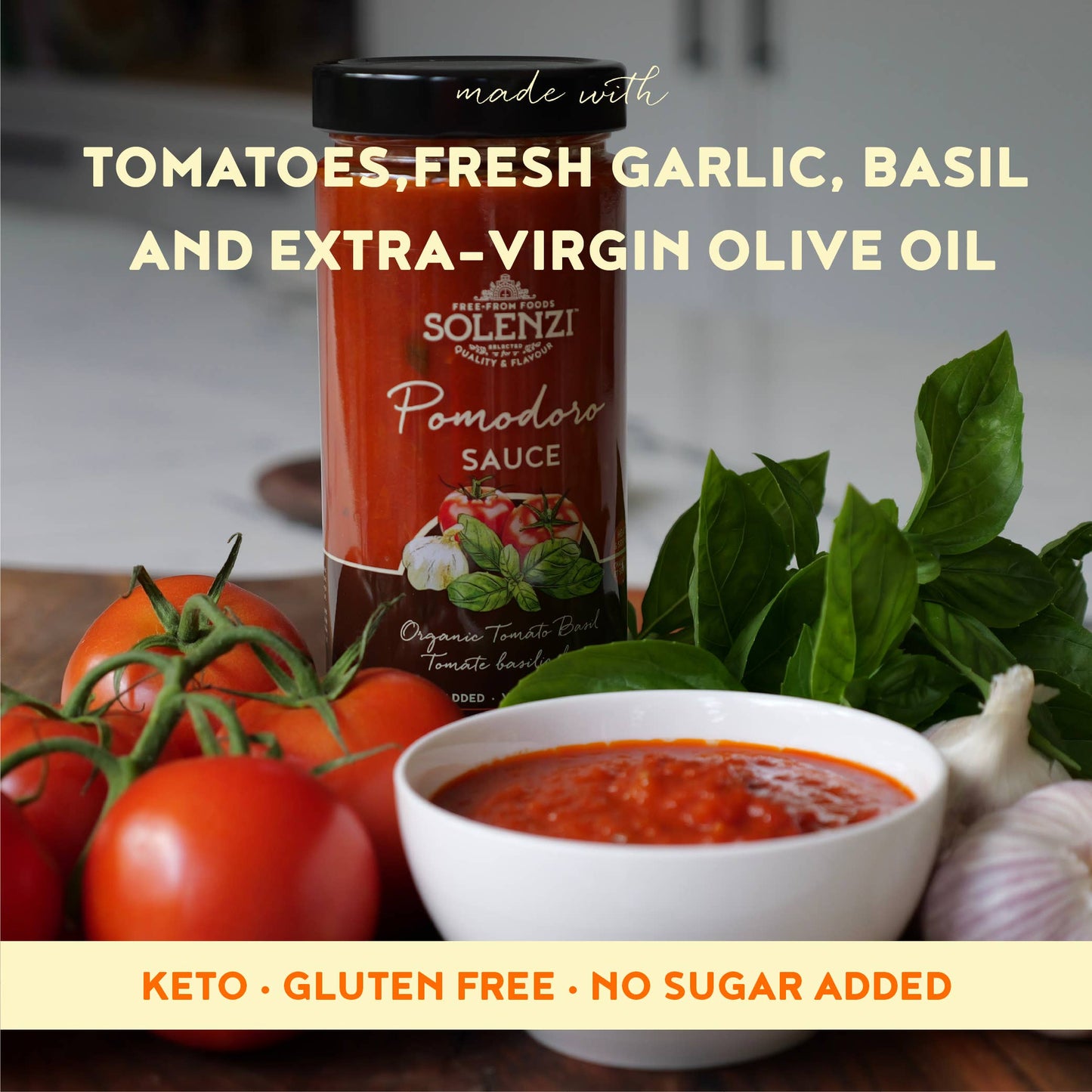Sauce Tomate Basilic MARINARA 480ml
