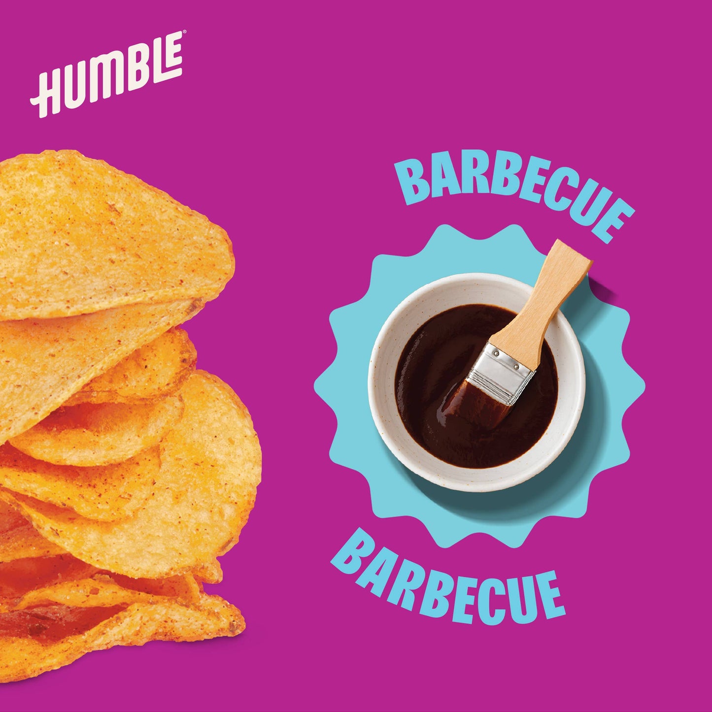 Chips de pommes de terre bio saveur barbecue 135 g