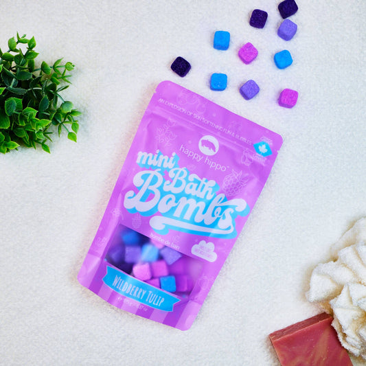 Tulipe Sauvage - Mini Bombes de Bain - Sac Cadeau