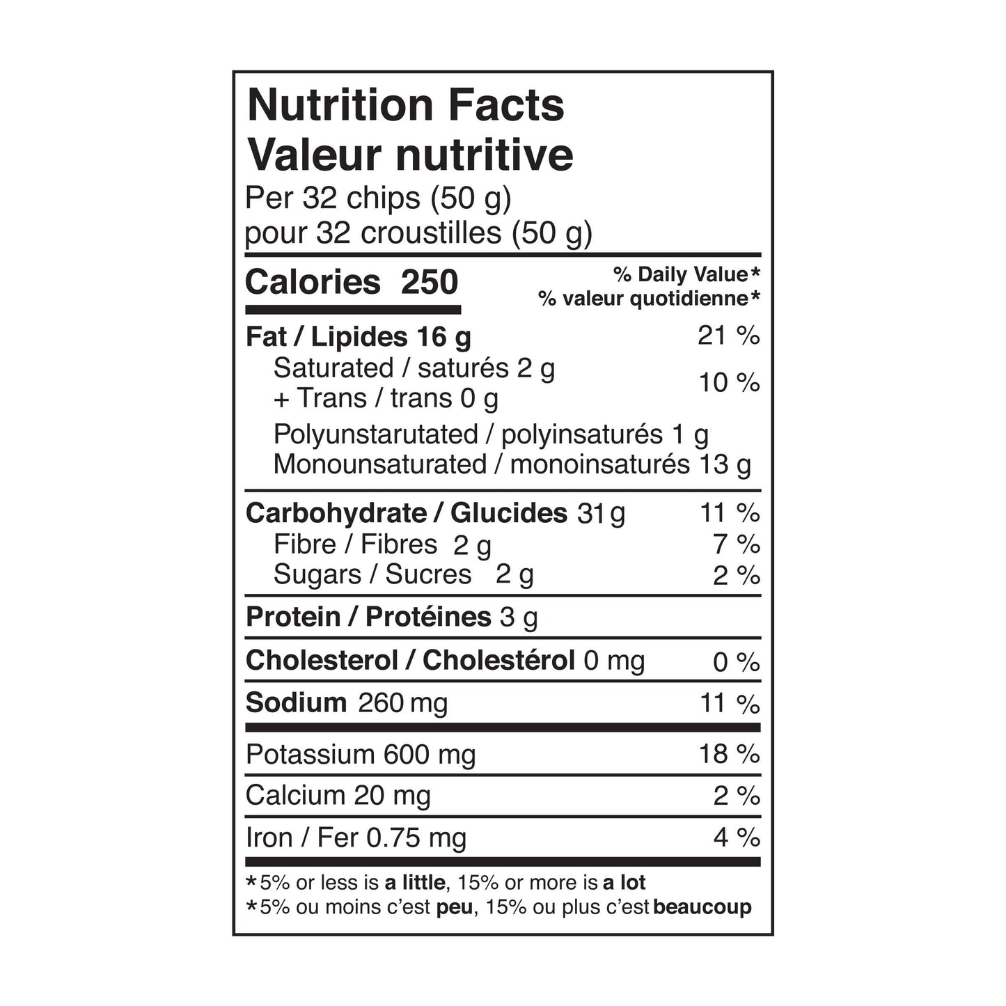 Chips de pomme de terre biologiques au sel et au vinaigre 135 g