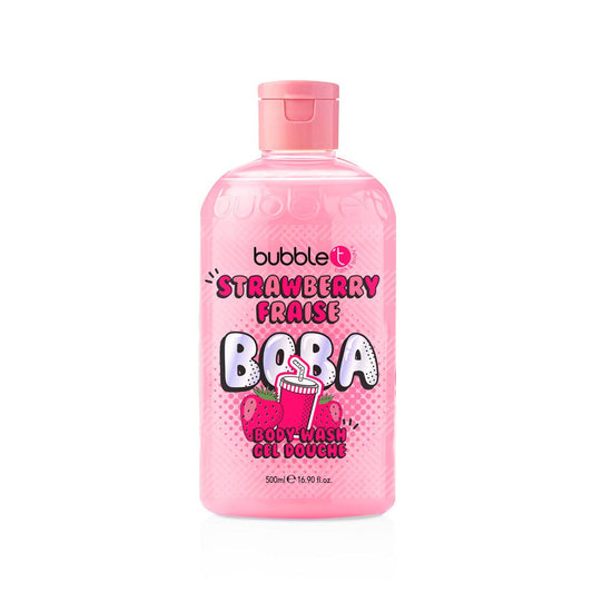 Gel Douche Thé Boba à la Fraise (500ml)