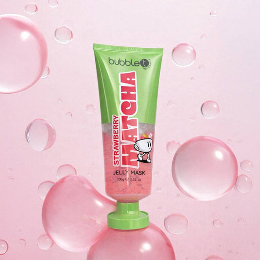 Masque à la gelée de matcha à la fraise (100g)