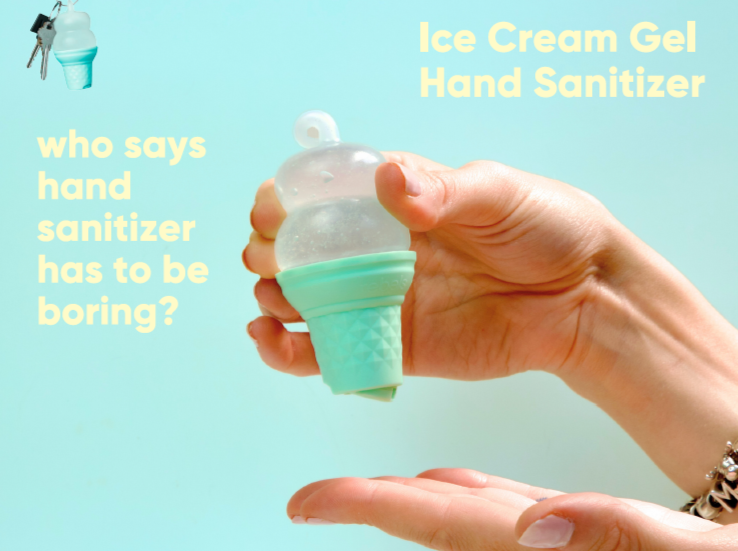 Rechargeable Ice Cream Hand Sanitizer 40 ml