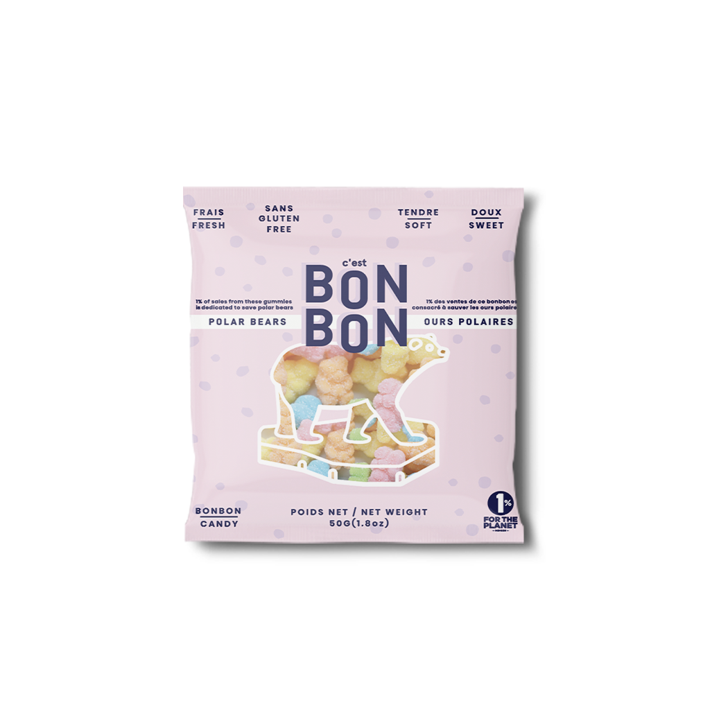 RECHARGE Ours polaires - Bonbons en gélatine