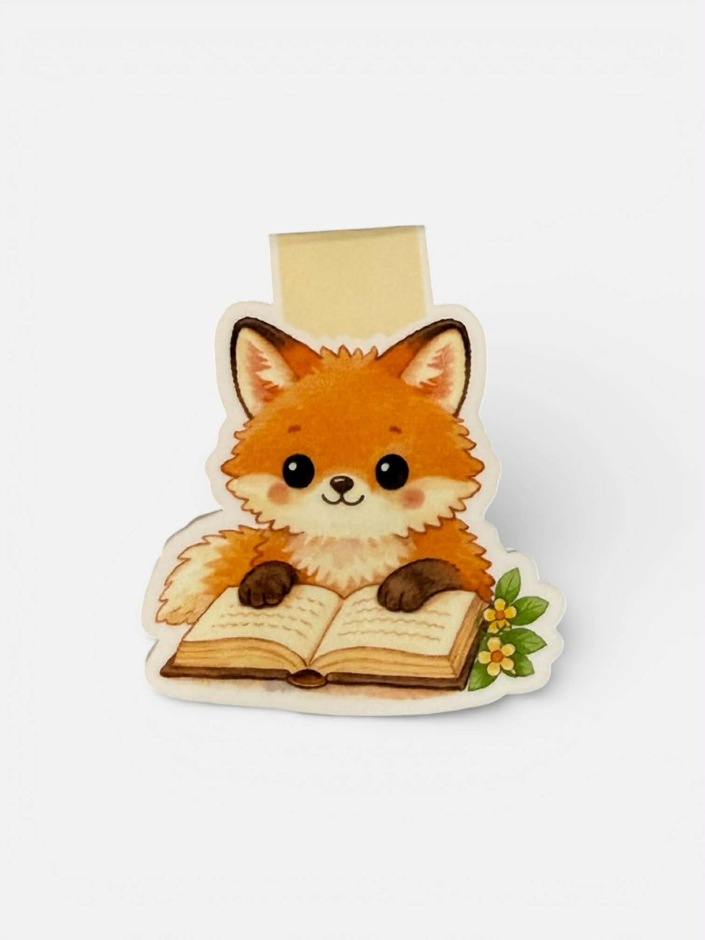 Fox-Cut Magnetic Bookmark – Artistic Page Holder - 1 unit