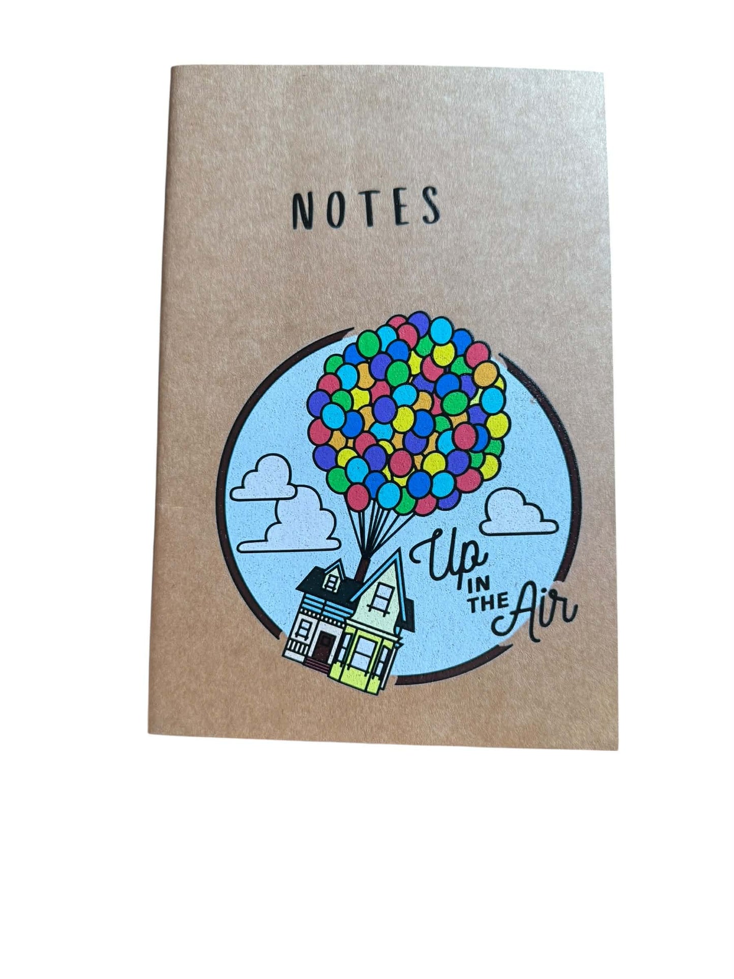 Ball - UV Print Kraft Notebook – 60 Lined Pages, Minimalist Stationery Gift, Aesthetic Journal