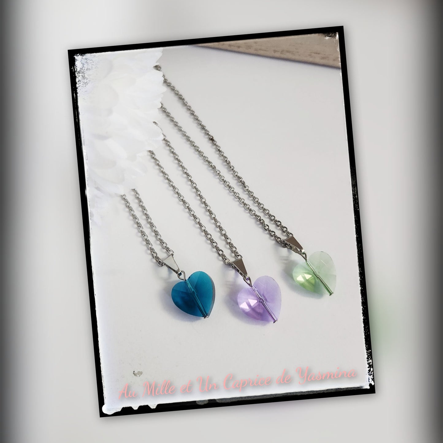 Heart - Delicate Minimal Necklace – Stainless steel – Timeless Gift