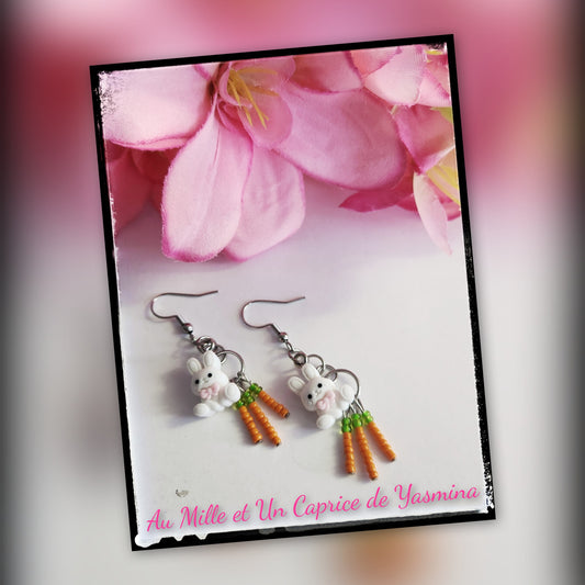 Earrings • Rabbit