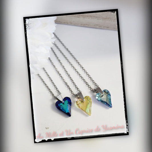 Heart - Delicate Minimal Necklace – Stainless steel – Timeless Gift