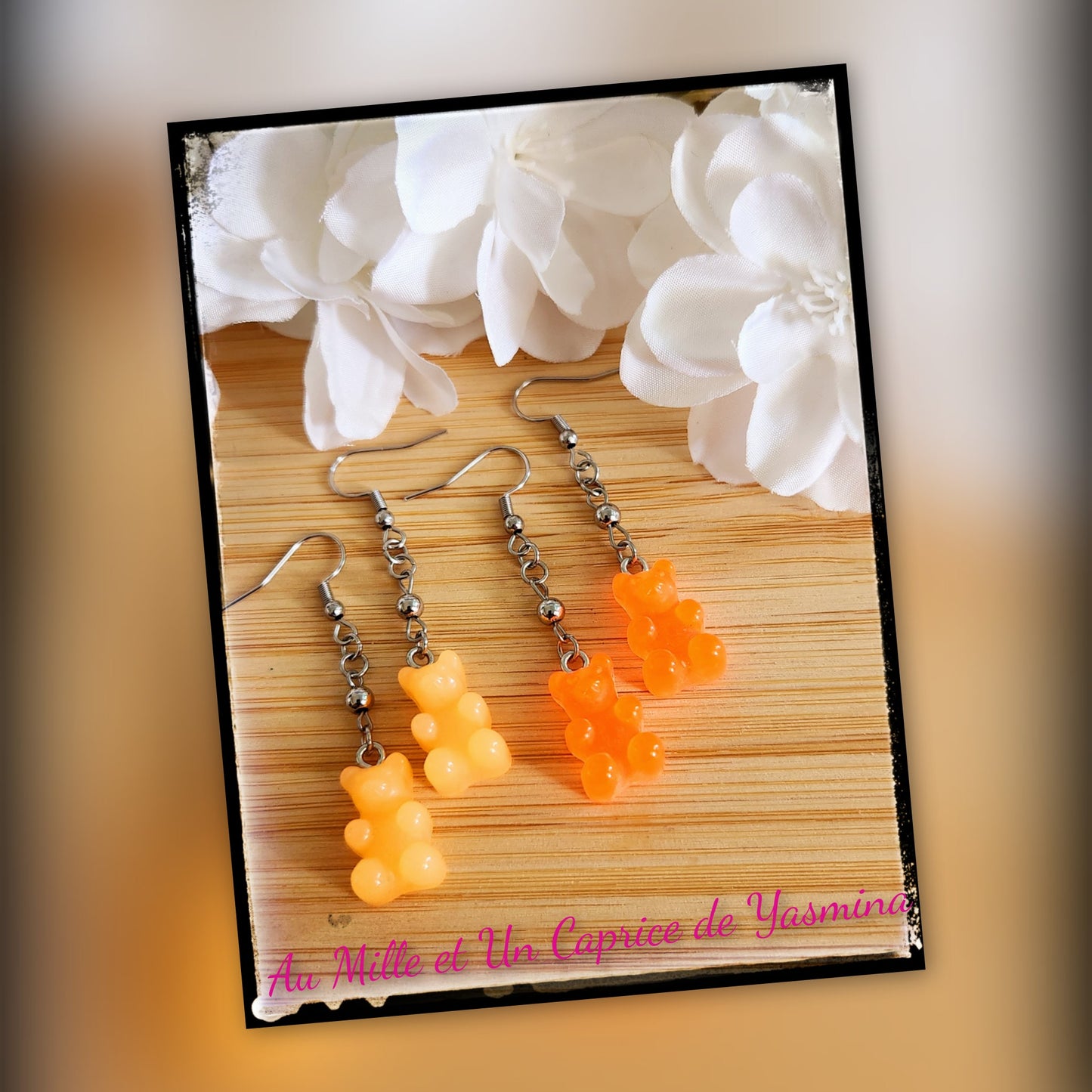 Boucles d'oreilles • Ours
