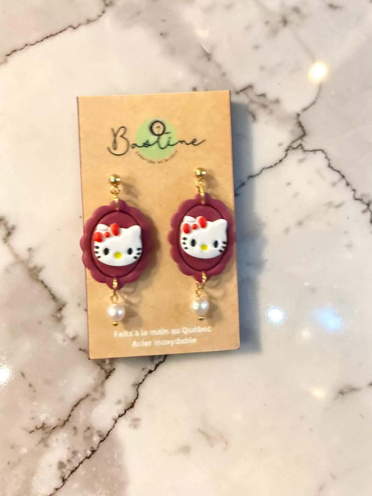 Earring cat