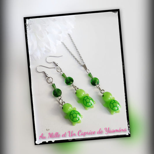 Earrings • Turtle