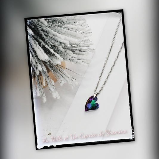 Heart - Delicate Minimal Necklace – Stainless steel – Timeless Gift