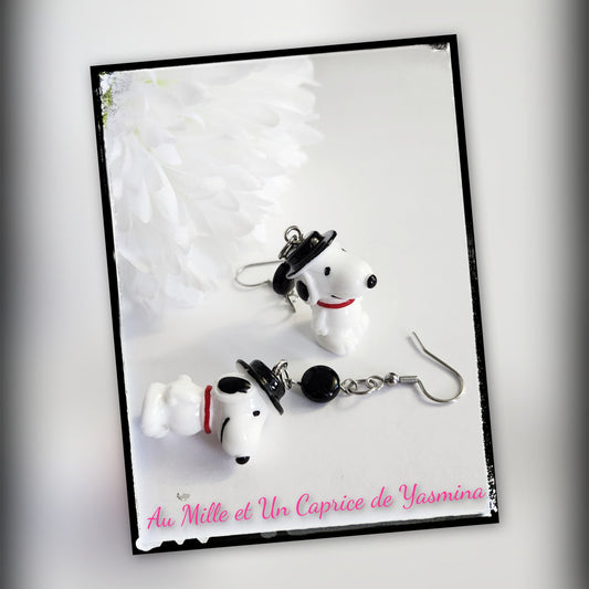 Earrings • Dog