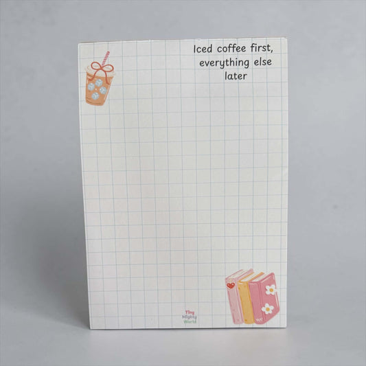 Ice coffee Notepad A5