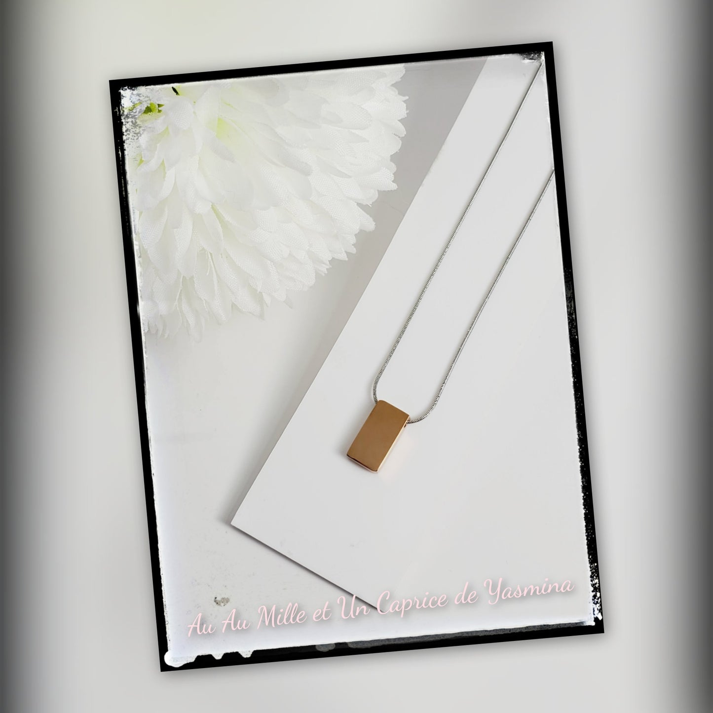 Collier minimaliste délicat – Acier inoxydable – Cadeau intemporel