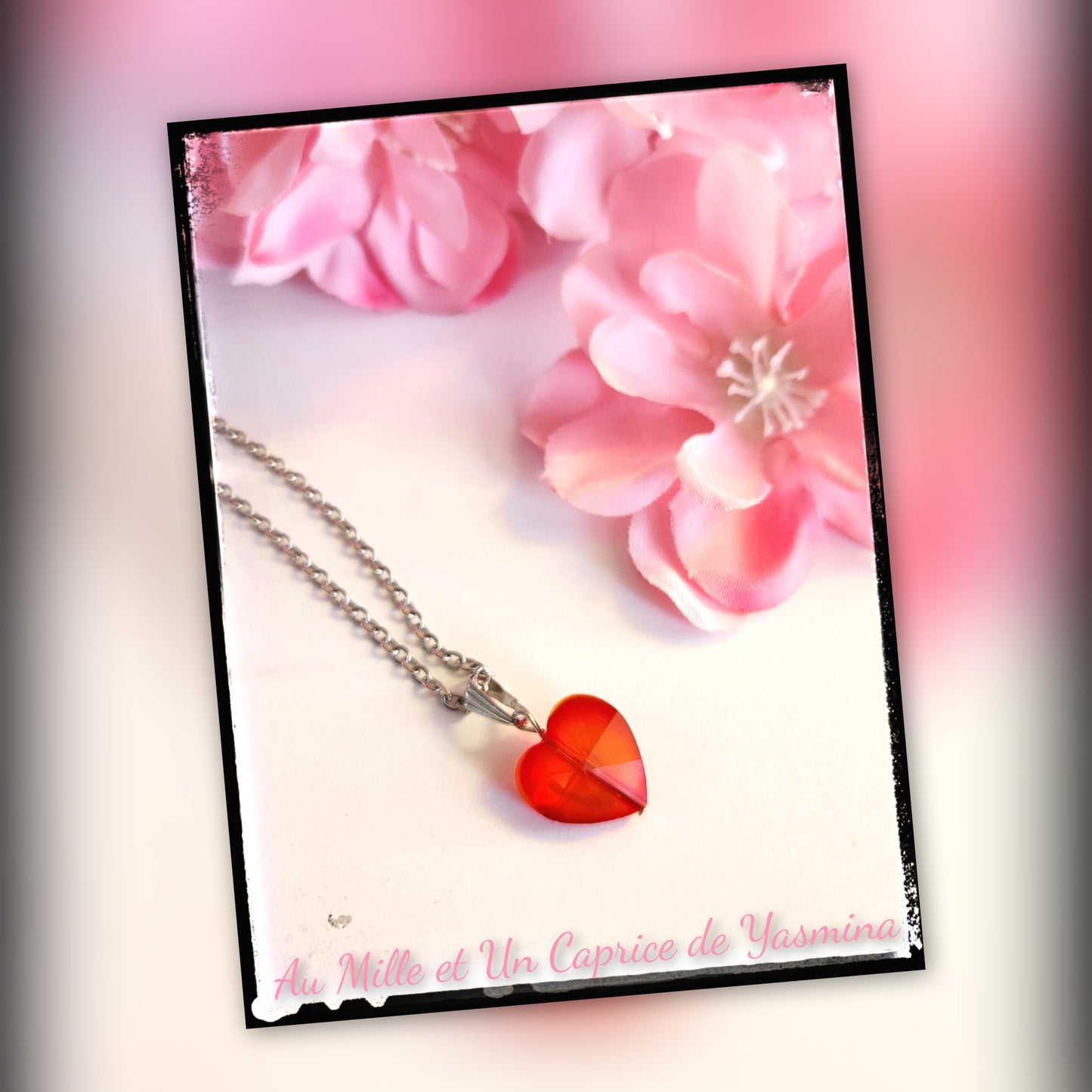 Heart - Delicate Minimal Necklace – Stainless steel – Timeless Gift