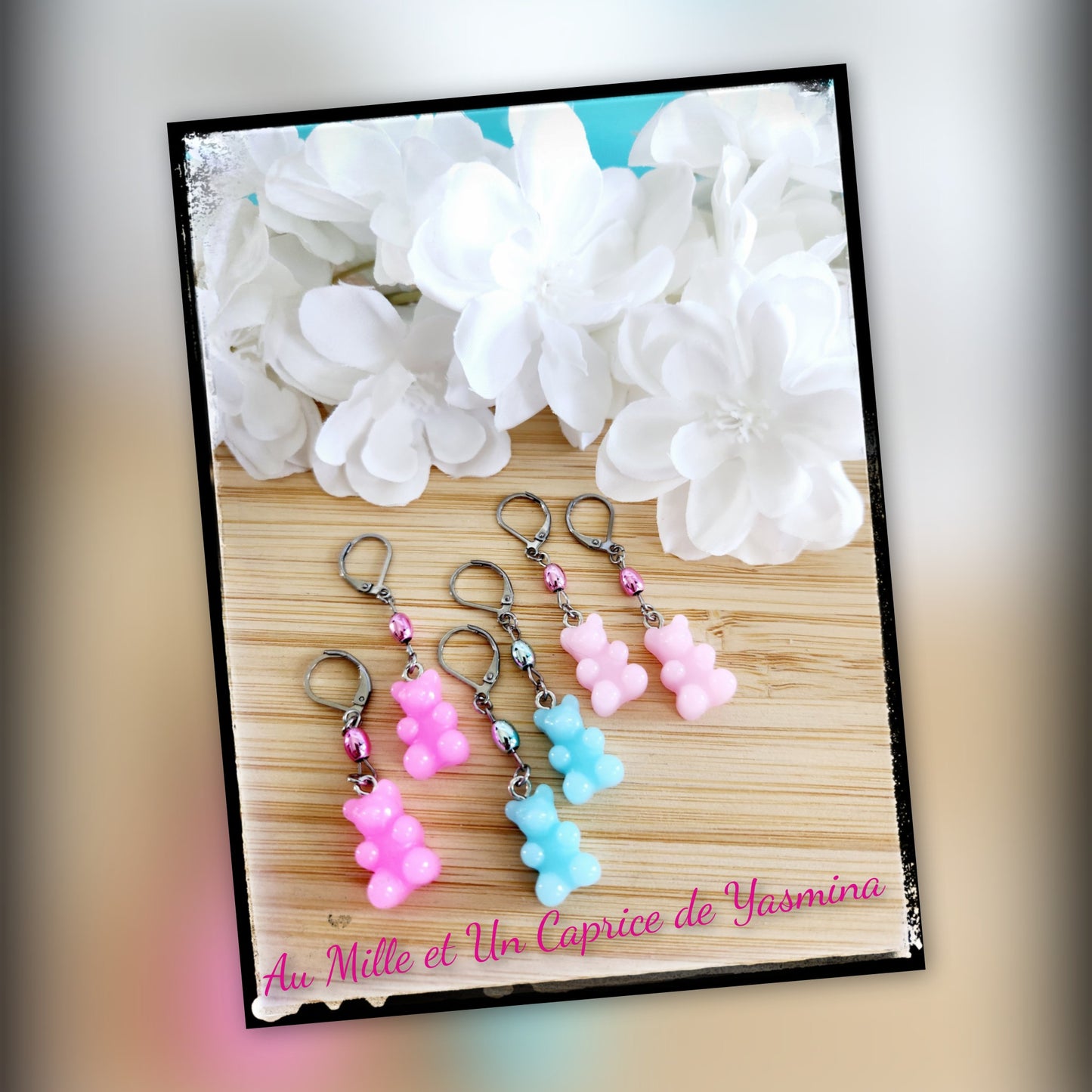 Boucles d'oreilles • Ours