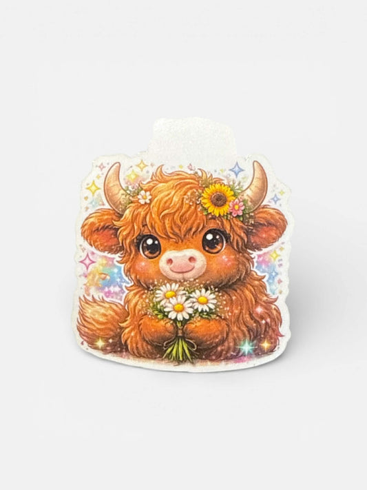 Cow-Cut Magnetic Bookmark – Artistic Page Holder - 1 unit