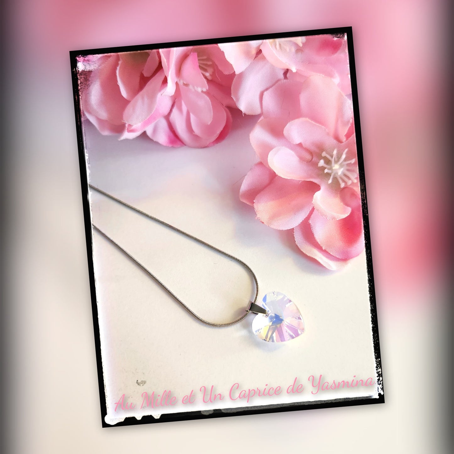 Cœur - Collier minimaliste délicat – Acier inoxydable – Cadeau intemporel