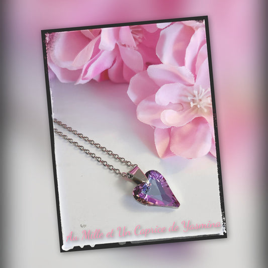 Heart - Delicate Minimal Necklace – Stainless steel – Timeless Gift