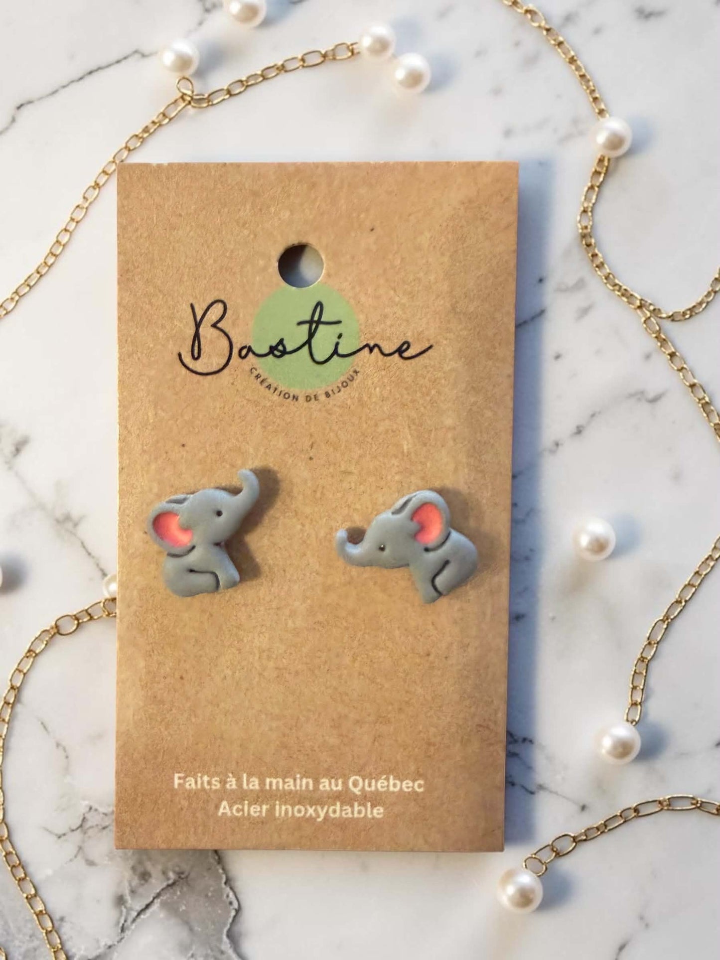 Earring elephant