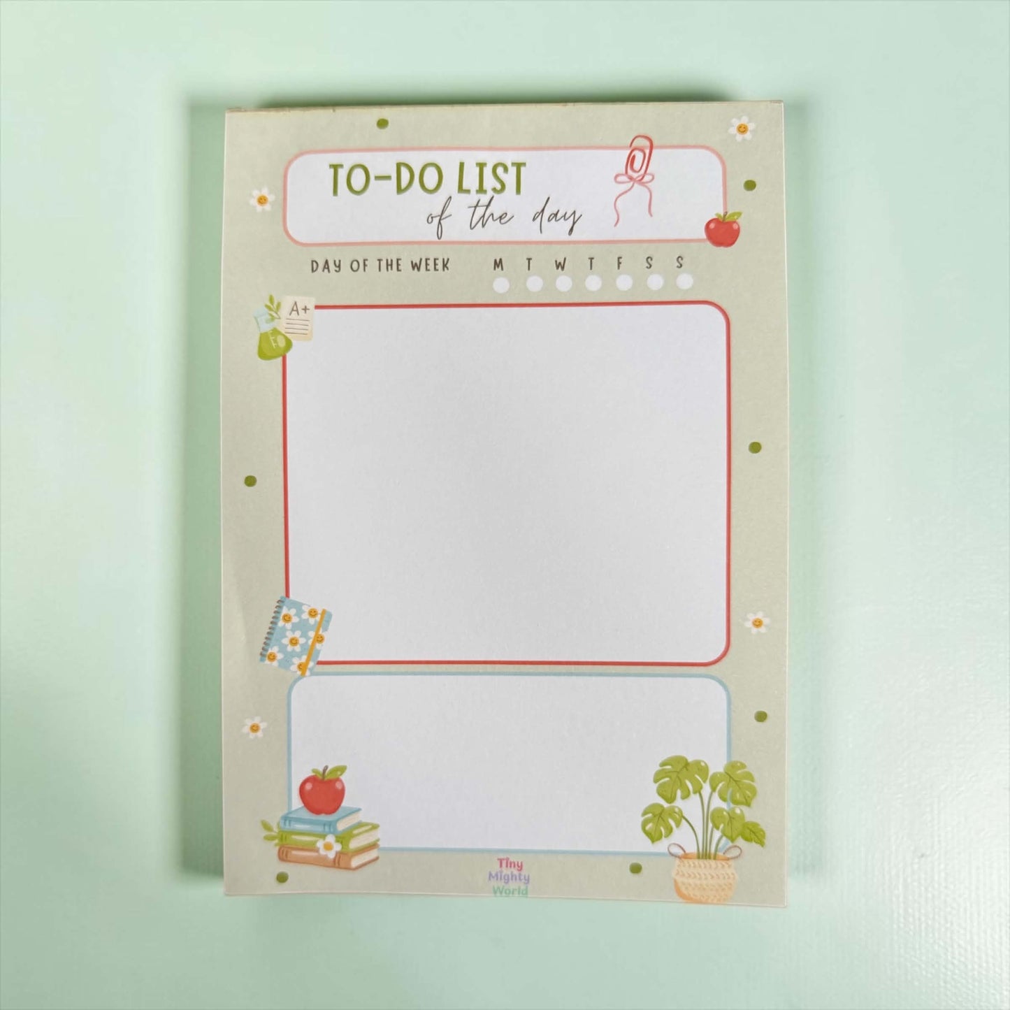 To do list Notepad A5