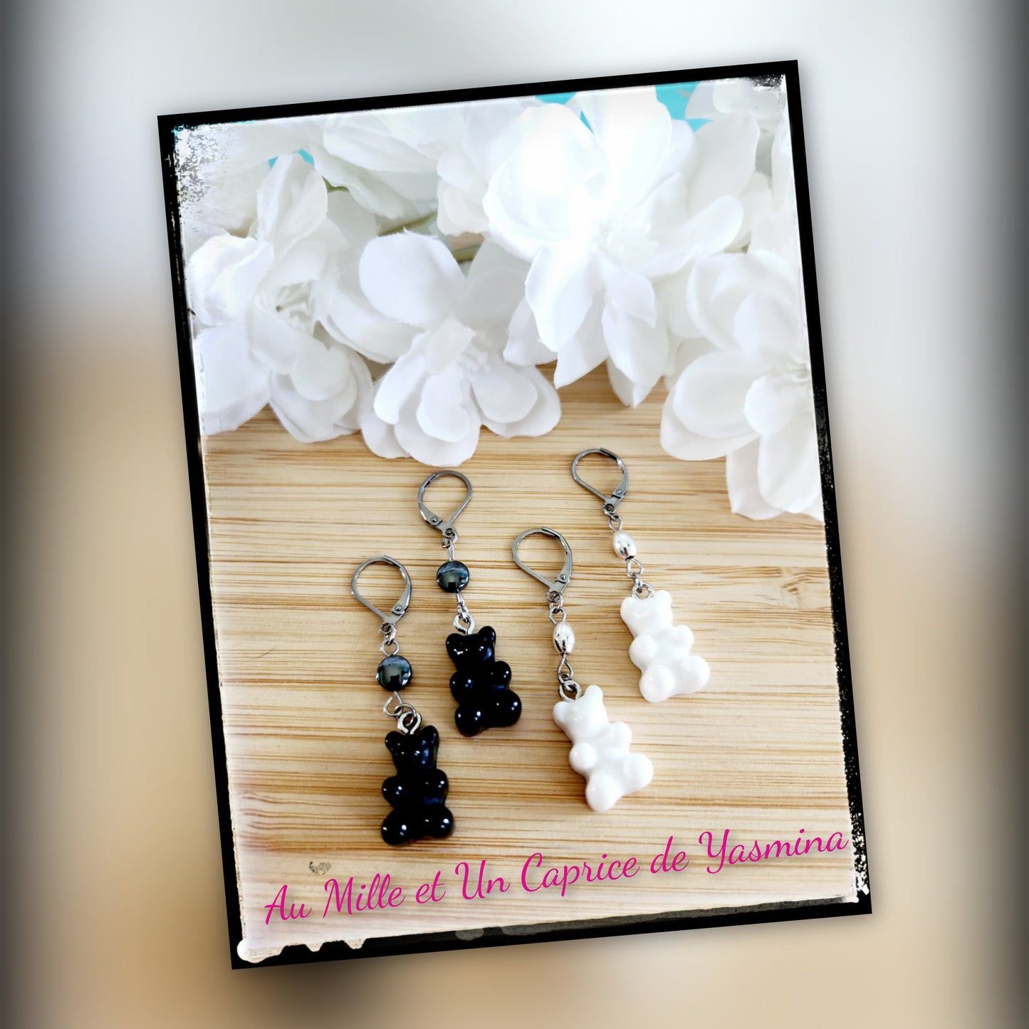 Boucles d'oreilles • Ours