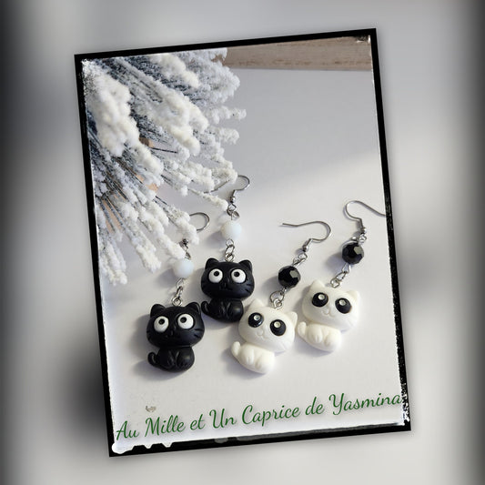 Earrings • Cat