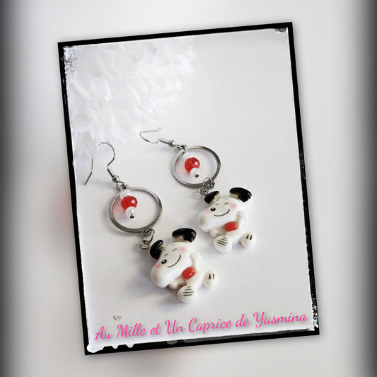 Earrings • Dog