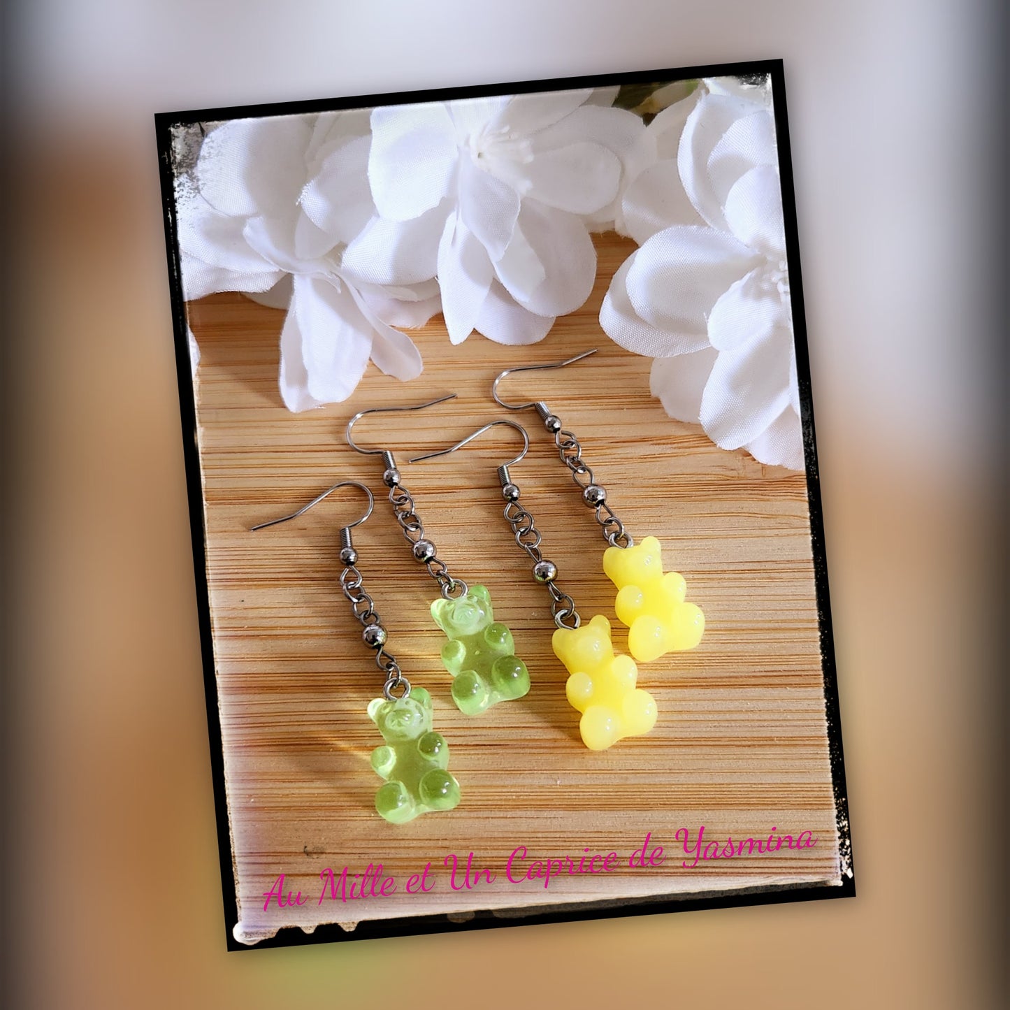 Boucles d'oreilles • Ours