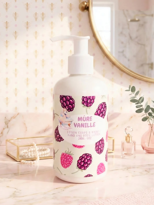 Crème main/corps mure vanille