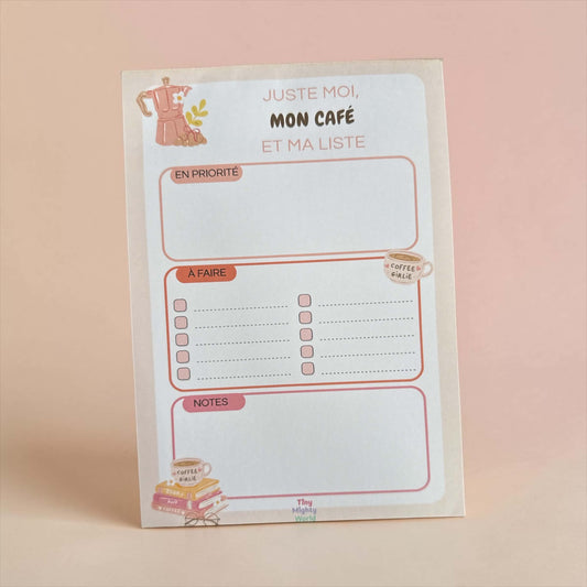 Coffee Notepad A5